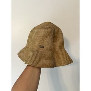 Sun N Sand Women’s Brown Woven SPF 50+ Sun Protection Hat
